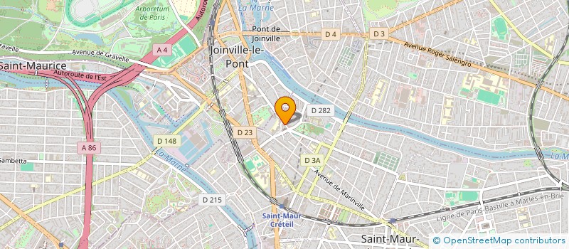 localisation de l'entreprise BEAUSEJOUR à SAINT-MAUR-DES-FOSSES