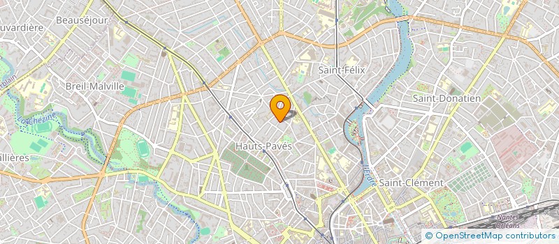 localisation de l'entreprise BEAUSEJOUR à NANTES