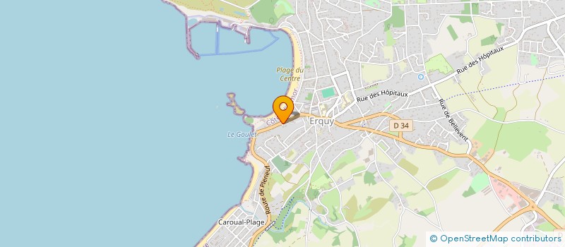 localisation de l'entreprise BEAUSEJOUR à ERQUY