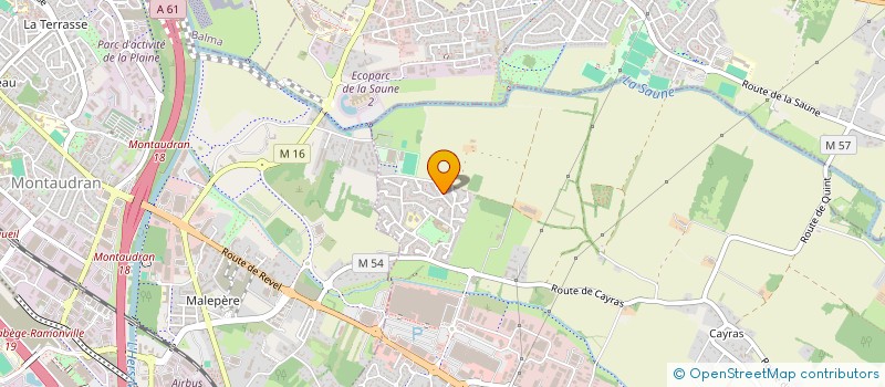 localisation de l'entreprise BEAUSEJOUR  SAINT-ORENS-DE-GAMEVILLE