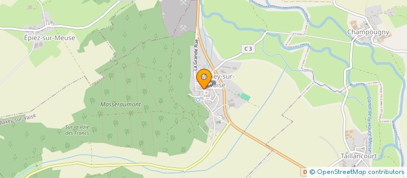 localisation de l'entreprise BEAUSIRE ET FILS à NEUVILLE-LES-VAUCOULEURS