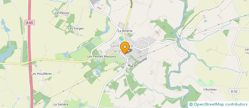 localisation de l'entreprise BEAUSOLEIL  SAINT-HILAIRE-LE-VOUHIS