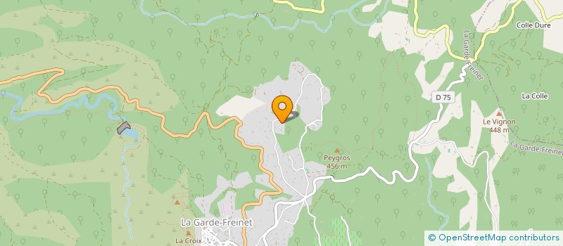 localisation de l'entreprise BEAUSOLEIL  LA GARDE-FREINET