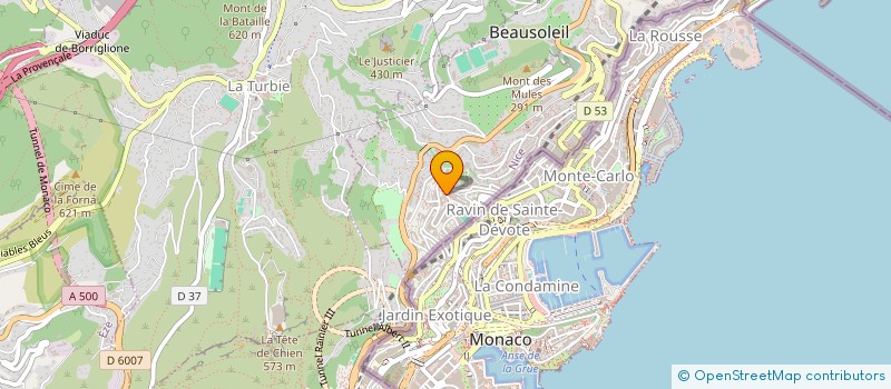 localisation de l'entreprise BEAUSOLEIL SPORTS MECANIQUES  BEAUSOLEIL