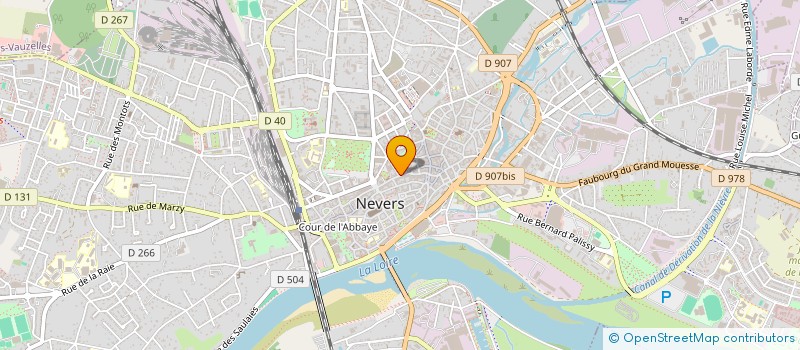 localisation de l'entreprise BEAUSSIER ET COPINOT à NEVERS