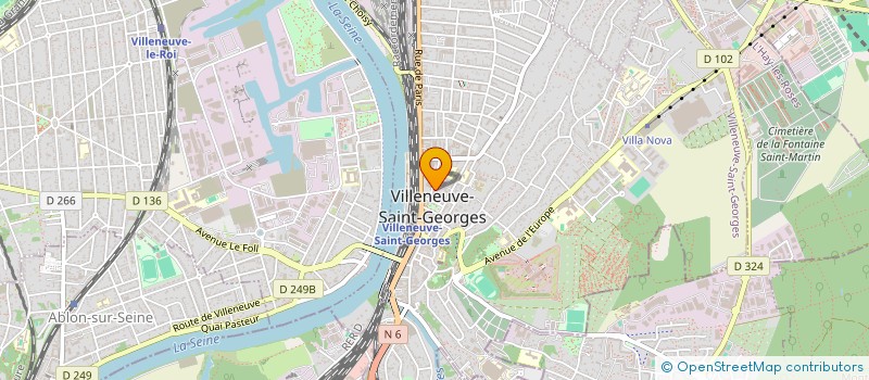 localisation de l'entreprise BEAUT R FLY  VILLENEUVE-SAINT-GEORGES