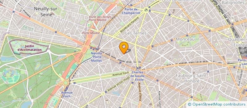 localisation de l'entreprise BEAUTE 17  PARIS