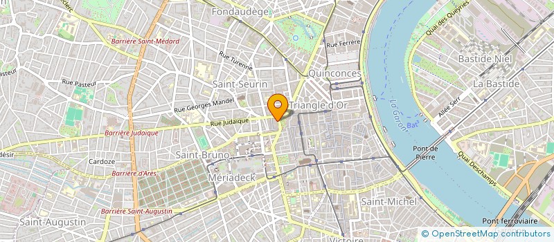 localisation de l'entreprise BEAUTE 33 à BORDEAUX