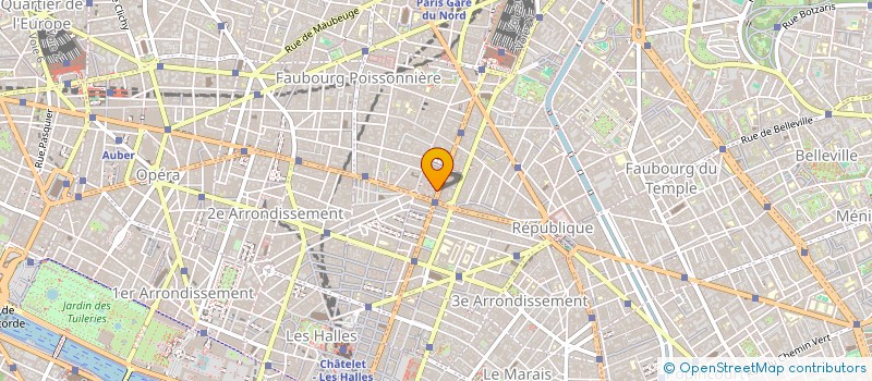 localisation de l'entreprise BEAUTE 7  PARIS