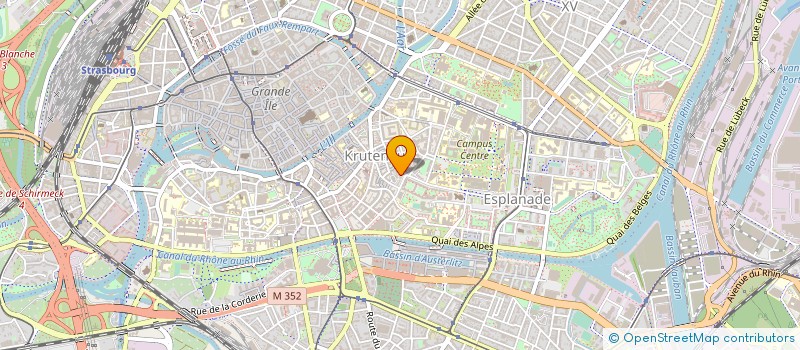 localisation de l'entreprise BEAUTE A L'ETAT PUR SARL à STRASBOURG