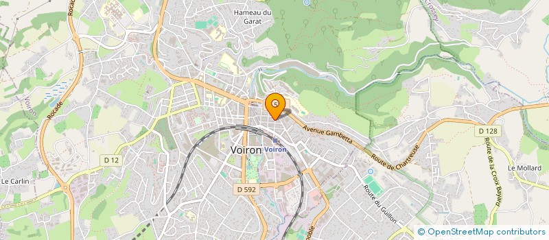 localisation de l'entreprise BEAUTE BIEN ETRE à VOIRON