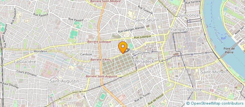 localisation de l'entreprise BEAUTE & BIEN-ETRE à BORDEAUX