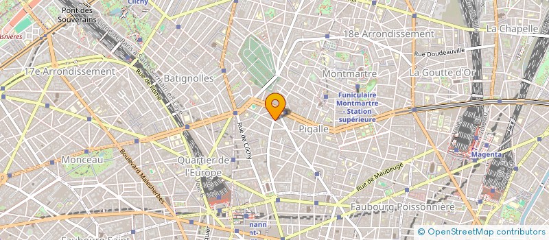 localisation de l'entreprise BEAUTE BLANCHE PARIS  PARIS