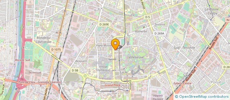 localisation de l'entreprise BEAUTE BOIS à GRENOBLE