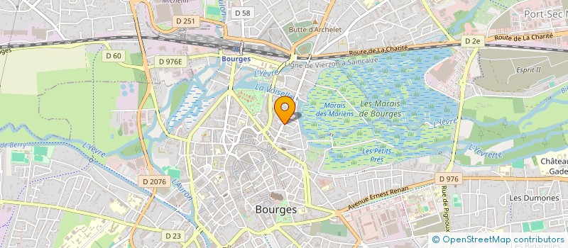 localisation de l'entreprise BEAUTE BOURGES à BOURGES