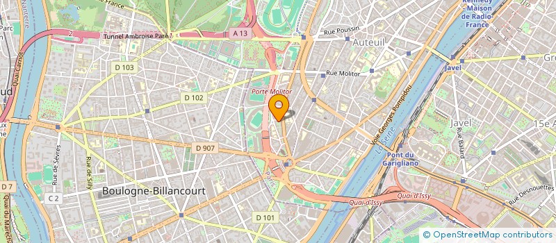 localisation de l'entreprise BEAUTE CHRISTAL PARIS  PARIS