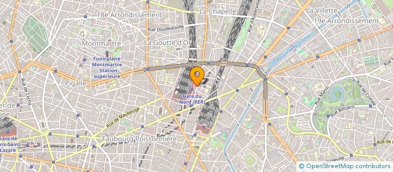 localisation de l'entreprise BEAUTE COIFFURE  PARIS