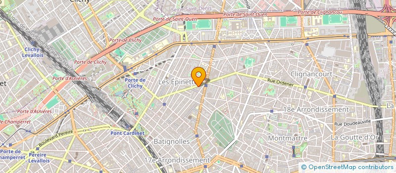 localisation de l'entreprise BEAUTE COIFFURE PARIS  PARIS