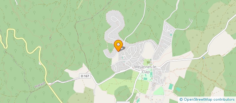 localisation de l'entreprise BEAUTE D'AVEN  MEJANNES-LE-CLAP