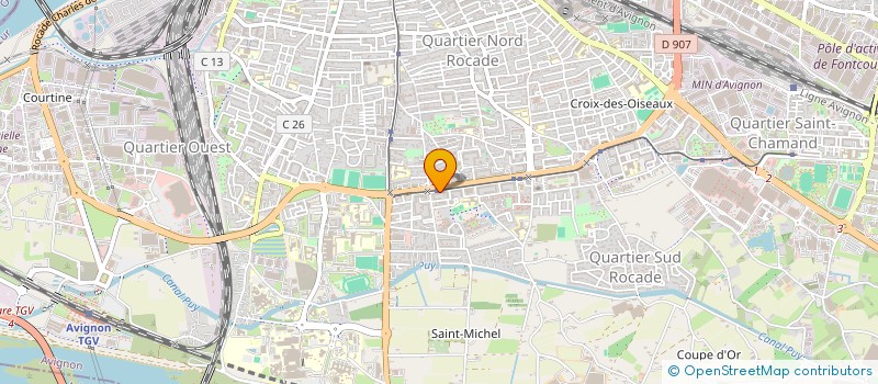 localisation de l'entreprise BEAUTE D'ORIENT  AVIGNON