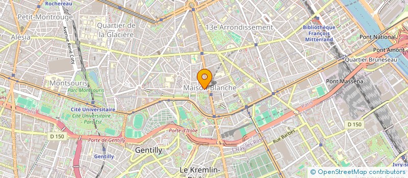 localisation de l'entreprise BEAUTE DE TA VIE  PARIS