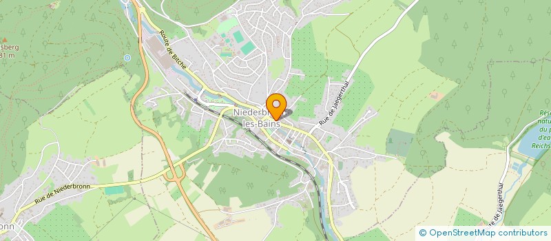 localisation de l'entreprise BEAUTE DES THERMES à NIEDERBRONN-LES-BAINS