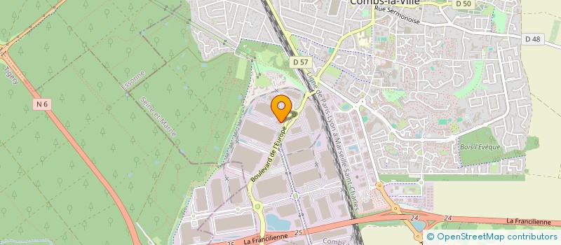 localisation de l'entreprise BEAUTE DIRECTE  PARIS