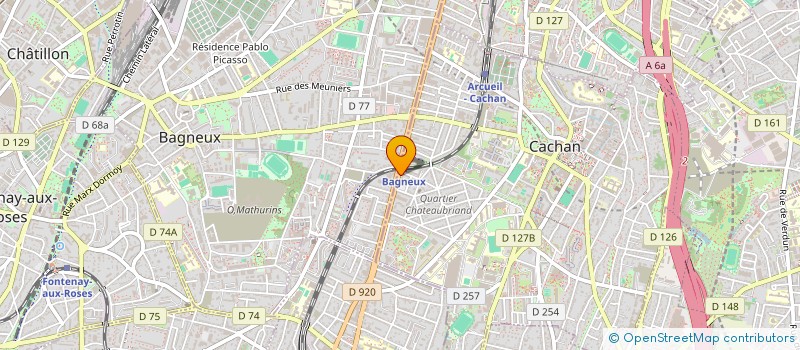 localisation de l'entreprise BEAUTE DU BONHEUR à CACHAN