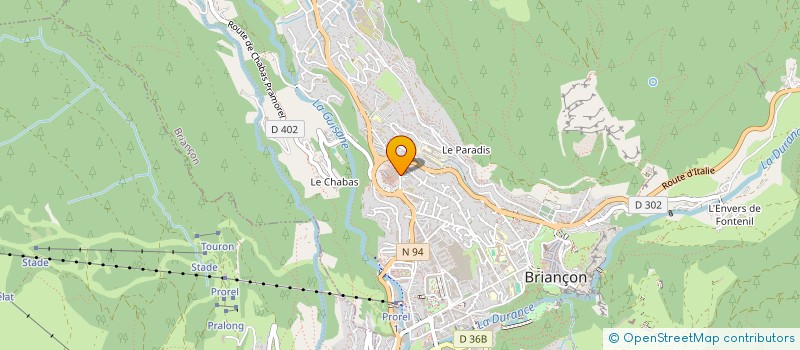 localisation de l'entreprise BEAUTE EN BOUCLE à BRIANCON