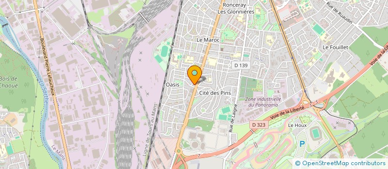 localisation de l'entreprise BEAUTE ENCREE à LE MANS