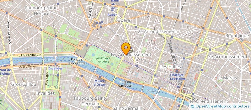localisation de l'entreprise BEAUTE ENTREPRISE CONSEIL à PARIS
