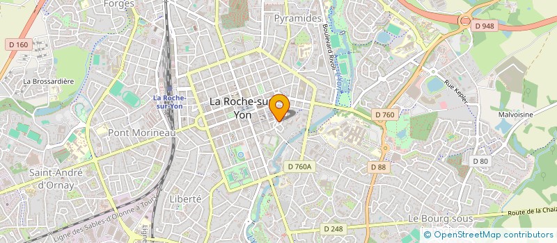 localisation de l'entreprise BEAUTE ET BIEN-ETRE MOUILLERON à MOUILLERON-LE-CAPTIF