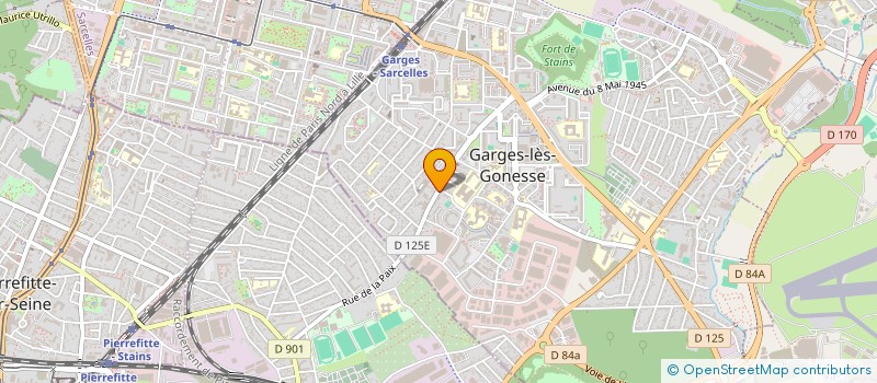 localisation de l'entreprise BEAUTE ETERNELLE à GARGES-LES-GONESSE