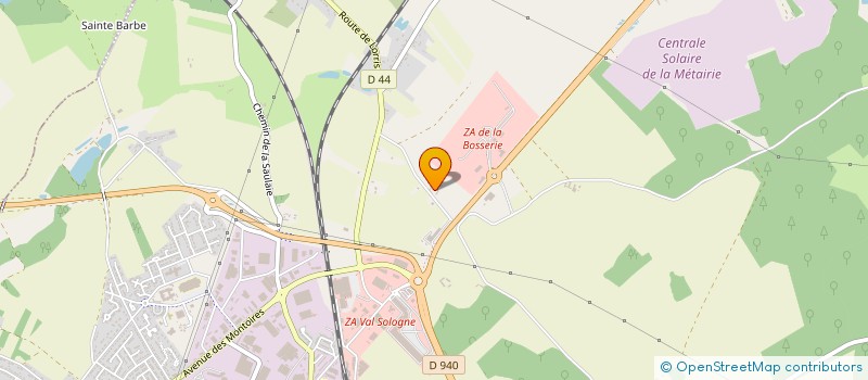 localisation de l'entreprise BEAUTE FITNESS GIEN à GIEN