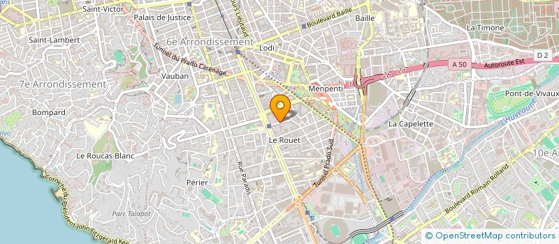 localisation de l'entreprise BEAUTE IMMO à MARSEILLE