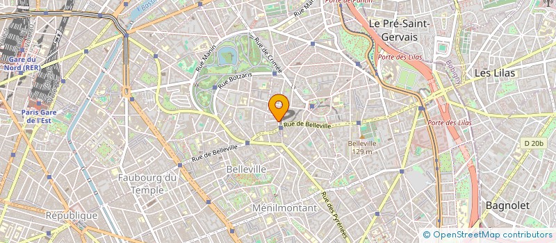 localisation de l'entreprise BEAUTE & LISS COIFFURE  PARIS