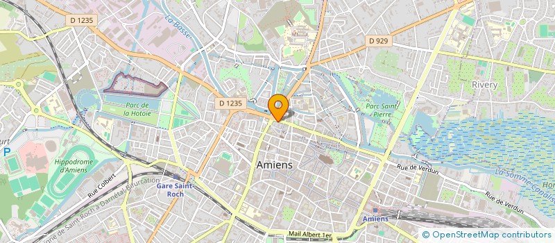 localisation de l'entreprise BEAUTE M à AMIENS