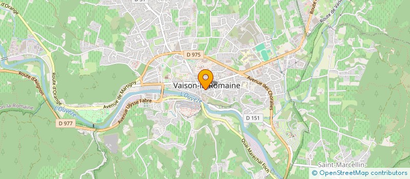 localisation de l'entreprise BEAUTE MAGNETIQUE à VAISON-LA-ROMAINE