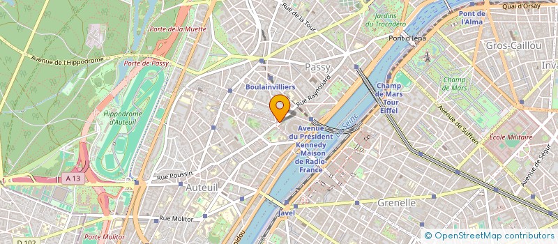 localisation de l'entreprise BEAUTE ONGLERIE  PARIS