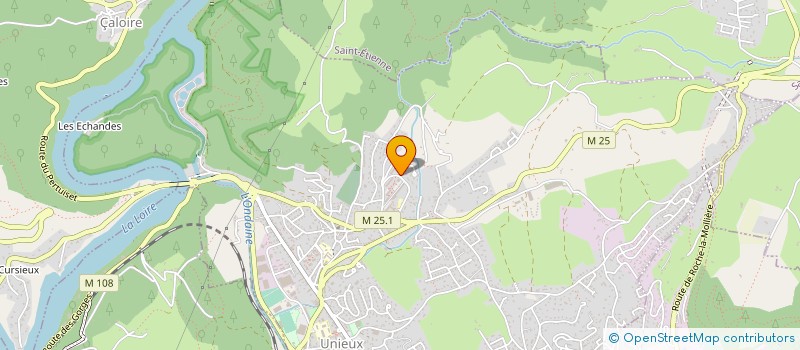 localisation de l'entreprise BEAUTE PAREMENTS  UNIEUX