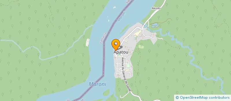 localisation de l'entreprise BEAUTE PLURIELLE DE L'OUEST  APATOU