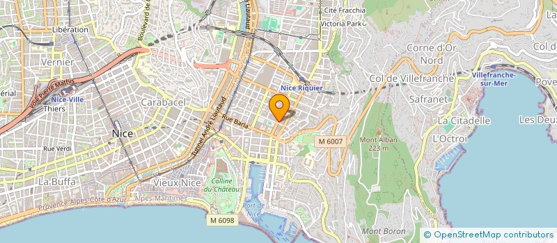 localisation de l'entreprise BEAUTE PLUS à NICE