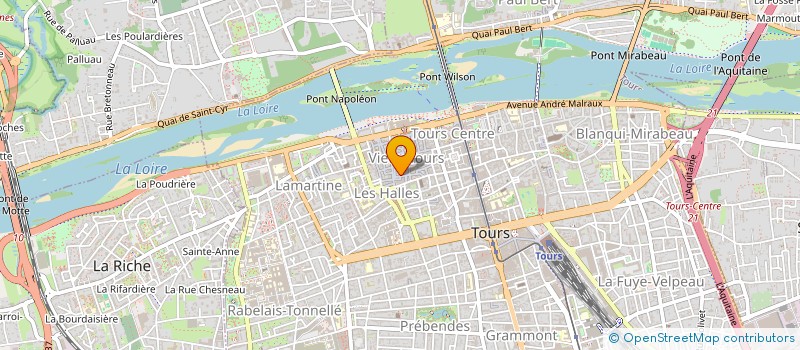 localisation de l'entreprise BEAUTE PLUS à TOURS