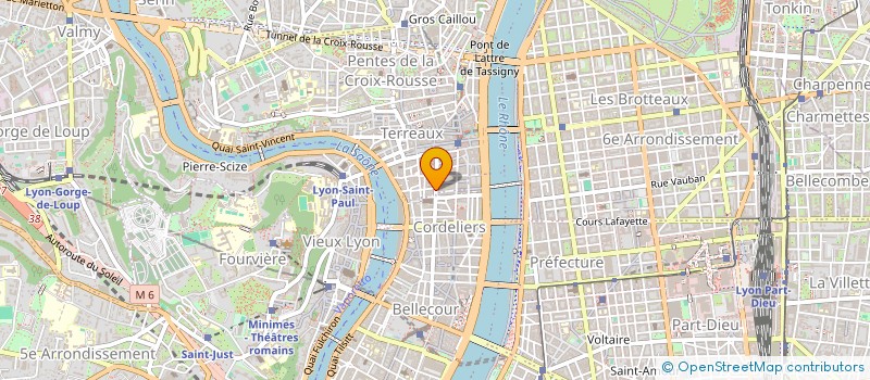 localisation de l'entreprise BEAUTE SINGULIERE à LYON 1ER