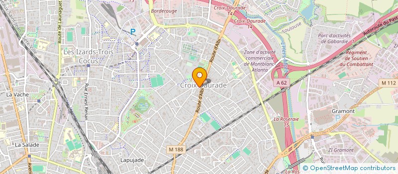 localisation de l'entreprise BEAUTE SNACK  TOULOUSE