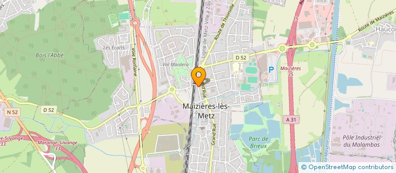 localisation de l'entreprise BEAUTE SOLEIL à MAIZIERES-LES-METZ