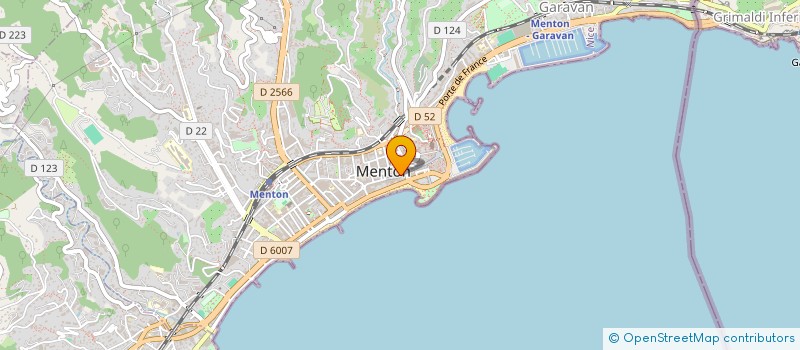 localisation de l'entreprise BEAUTE VEGETALE MENTON à MENTON