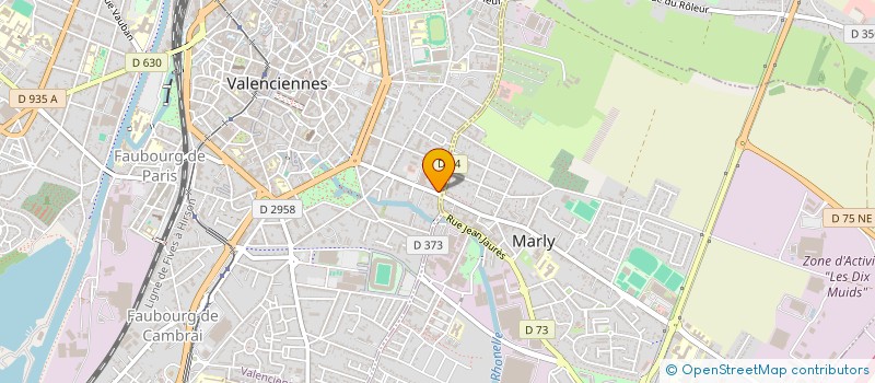 localisation de l'entreprise BEAUTE VERDUN à VALENCIENNES