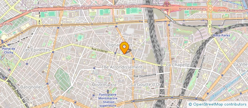 localisation de l'entreprise BEAUTEAFRO ANTILLAIS  PARIS