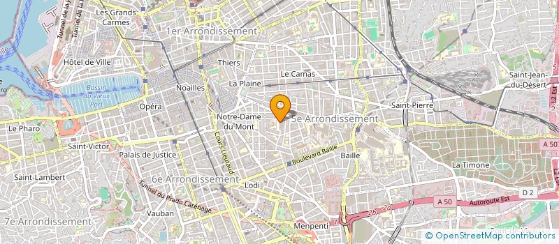 localisation de l'entreprise BEAUTELAND PARALAND à MARSEILLE